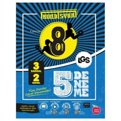  Newton Yayınları 8Sınıf Kondisyon 5 Li Genel Deneme | Kolektif | Newton Yayınları | 9786057727848 | 