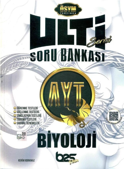  Bes Ulti Yks Ayt Soru Bankası Biyoloji 2022 | Kolektif | Bes Yayınları (Hazırlık) | 9786052625002 | 