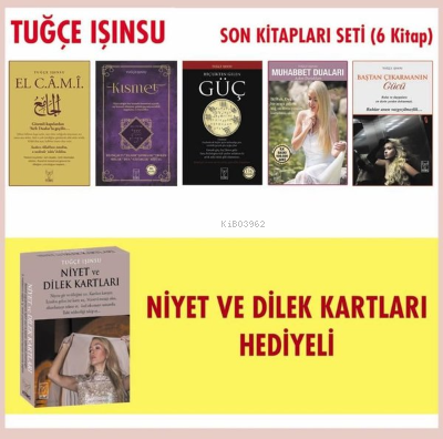 Tuğçe Işınsu Son Kitaplar Seti - 5 Kitap Takım - Niyet ve Dilek Kartları Hediyeli