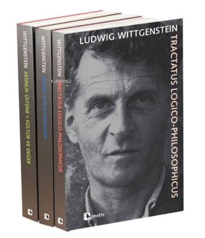 Ludwig Wittgenstein Seti 3 Kitap Armağan Kitap Metis Cep Defteri A09.02.22