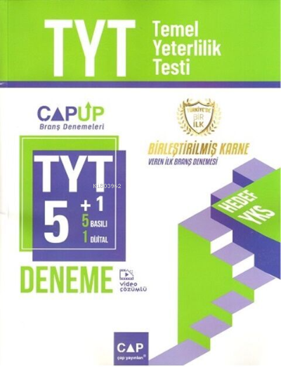 Çap Yayınları TYT 5 li Deneme Sınavı