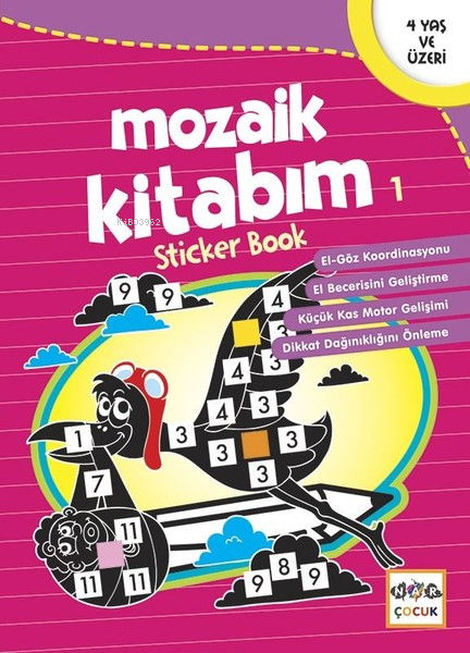 Mozaik Kitabım 1; 4 yaş ve üzeri