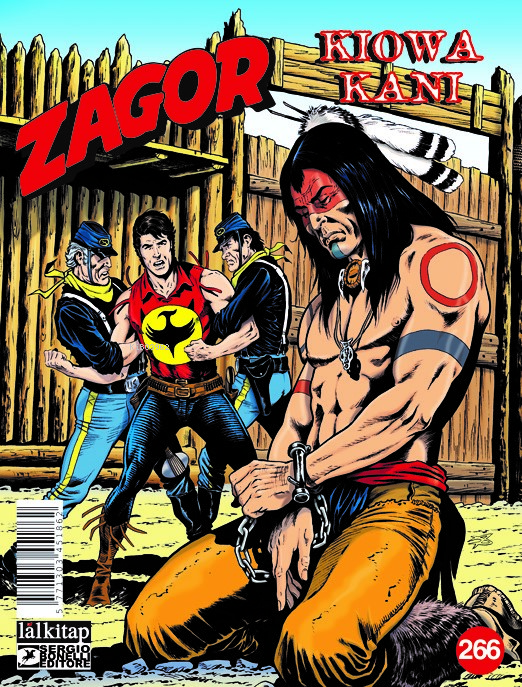 Zagor Sayı 266,Kiowa Kanı