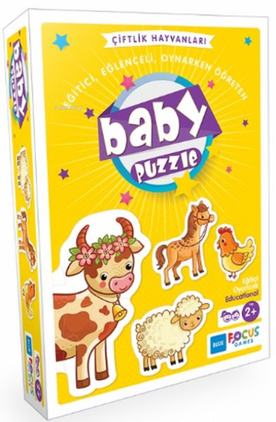 Baby Puzzle - Çiftlik Hayvanları;13 Parça