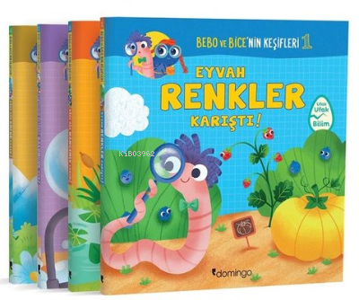  Ufak Ufak Bilim Seti4 Kitap Takım | Ufak Ufak Bilim Seti4 Kitap Takım | Tecnoscienza | Domingo Yayınevi | 9786051981772 