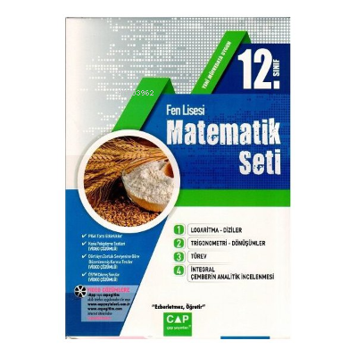 12Sınıf Set Fen Lisesi Matematik 2021 | Kolektif | Çap Yayınları | 9786257732000 | 
