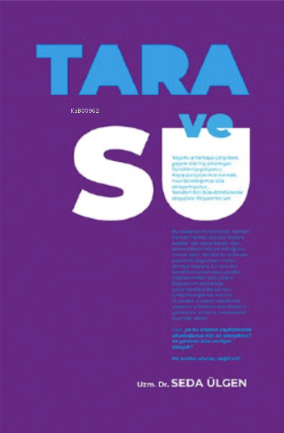  Tara ve Su | Tara ve Su | Seda Ülgen | Ritim Sanat Yayınları | 9786258154306 