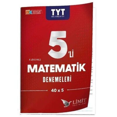 Limit Tyt 5' Li Matematik Denemeleri