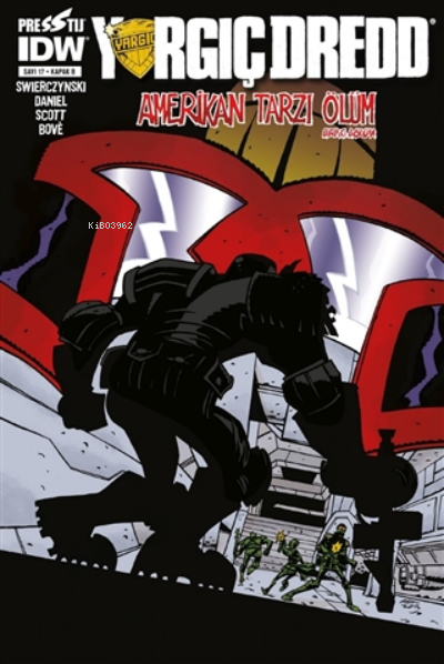  Yargıç Dredd 17 Kapak B | Duane Swierczynski | Presstij | 9786257996099 | 