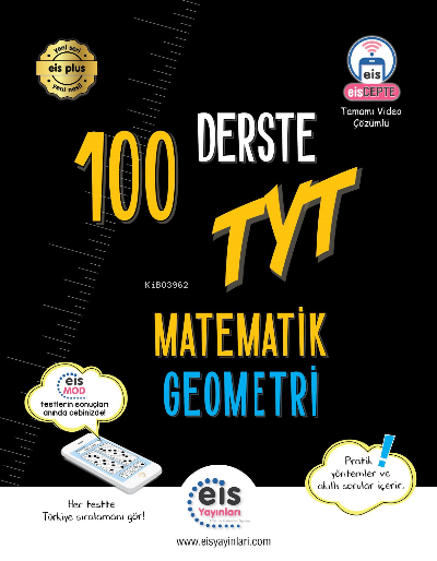 Bry - Birey Eğitim Yayınları YKS  100 Derste TYT  Matematik  Geometri