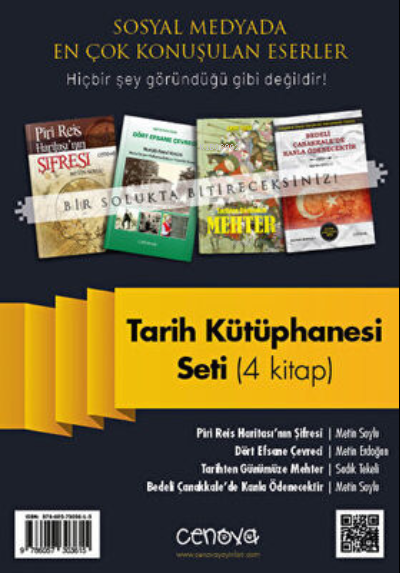 Tarih Kütüphanesi Seti 4 kitap