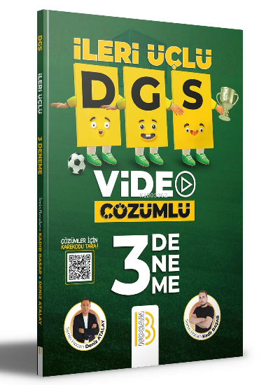 DGS İleri Üçlü Video Çözümlü 3 Deneme