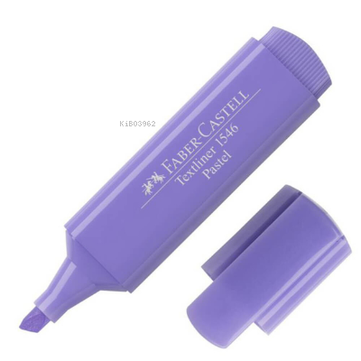  Faber Castell İşaretleme Kalemi (Textlıner 1546) (Lila) (Pastel) (10 Lu) | Faber Castell | 4005400169407 | 
