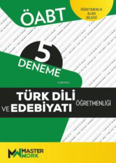ÖABT - Türk Dili Ve Edebiyatı  Öğretmenliği - 5 Deneme