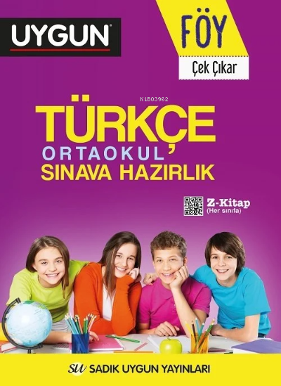  8Sınıf Föy Türkçe | 8Sınıf Föy Türkçe | Kolektif | Sadık Uygun Yayınları | 9786052362648 