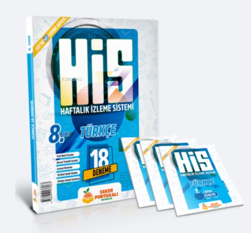  8 Sınıf HİS Türkçe 18 Deneme | 8 Sınıf HİS Türkçe 18 Deneme | Kolektif | Şeker Portakalı Yayıncılık | 9786057276063 