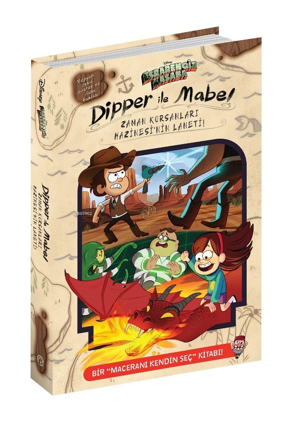 Disney - Esrarengiz Kasaba - Dipper ve Mabel, Zaman Korsanları Hazinesi'nin Laneti