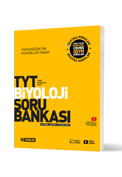 TYT Biyoloji Soru Bankası Hız Yayınları