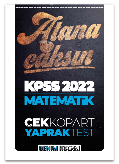 2022 KPSS Matematik  Çek Kopart Yaprak Test