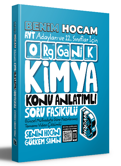 2022 AYT ve 12. Sınıflar İçin Organik Kimya Konu Anlatımlı Soru Fasikülü