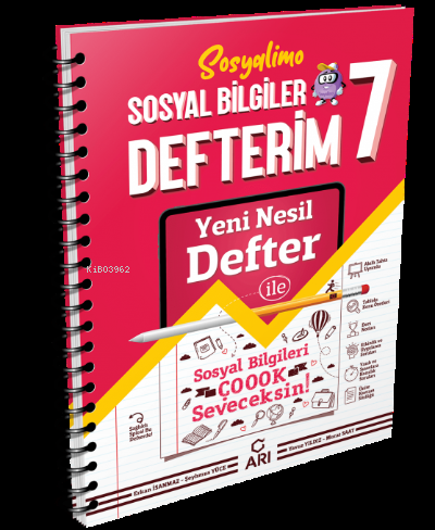 7.Sınıf  Sosyal Bilgiler Defteri