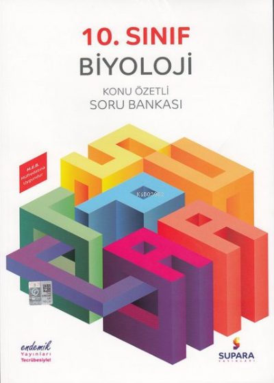 Supara - 10. Sınıf Konu Özetli Biyoloji Soru Bankası