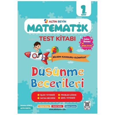 1. Sınıf Altın Beyin Matematik Test Kitabı