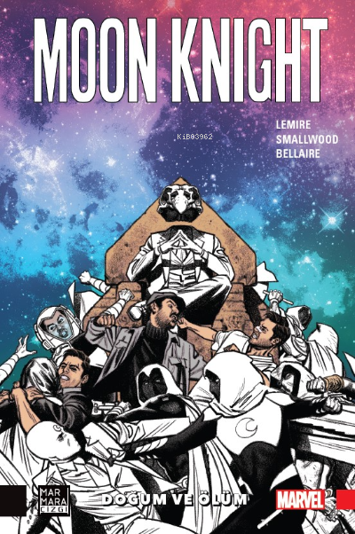  Moon Knight Cilt 03 – Doğum ve Ölüm | Jeff Lemire | Furkan Kaya | Marmara Çizgi Yayın Dağıtım | 9786257646178 | 