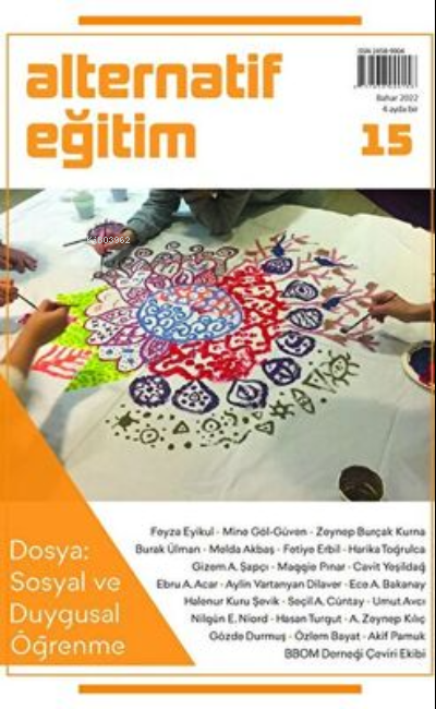 Alternatif Eğitim Dergisi 15. Sayı - Sosyal ve Duygusal Öğrenme