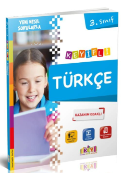  3 Sınıf Keyifli Türkçe Kazanım Odaklı | Kolektif | Kaliteli Eğitim Yayınları | 9786052170168 | 