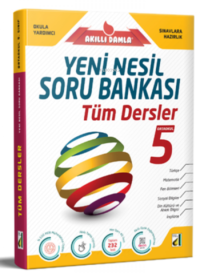 Damla Eğitim Yeni Nesil Tüm Dersler Soru Bankası 5. Sınıf