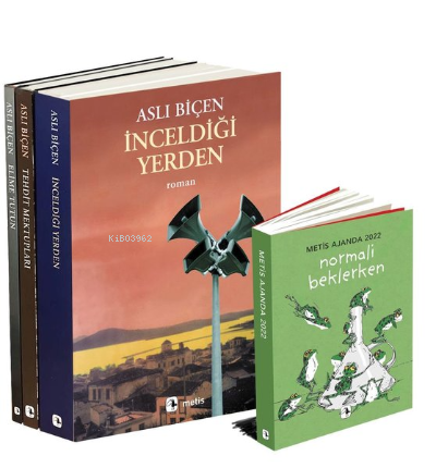 Aslı Biçen Seti 3 Kitap Takım - Metis Ajanda Hediyeli