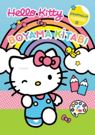 Hello Kitty Boyama Kitabı Çıkartmalar İçeride!