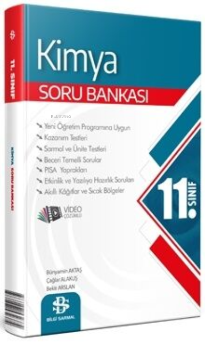 11 Sınıf Kimya Soru Bankası | 11 Sınıf Kimya Soru Bankası | Kolektif | Bilgi Sarmal | 9786257905671 