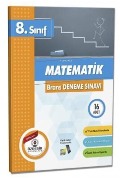 Özdebir 8.Sınıf Matematik Branş Deneme Sınavı