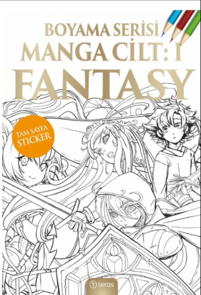 Manga Boyama Cilt I: Fantasy