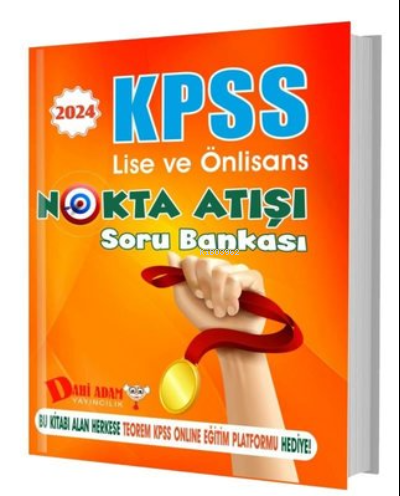  2024 KPSS Lise ve Ön Lisans Nokta Atışı Soru Bankası | Kolektif | Dahi Adam Yayınları (Hazırlık) | 9786054338733 | 