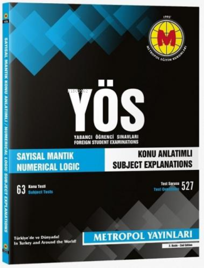 YÖS Sayısal Mantık (Konu Anlatımlı-Örnek Çözümlü)