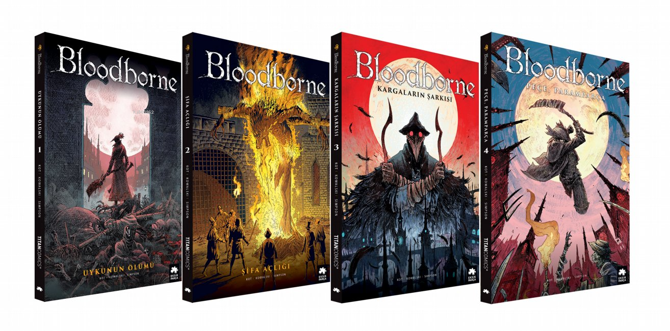Set-Bloodborne Serisi (4 Kitap Takım)