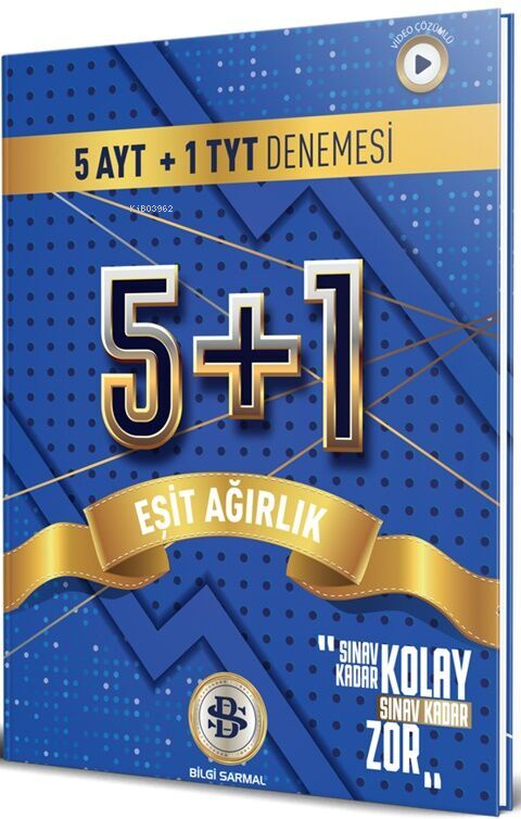 Bilgi Sarmal TYT AYT Eşit Ağırlık 5 + 1 Denemesi