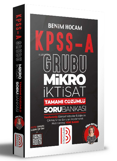  KPSS A Mikro İktisat Tamamı Çözümlü Bankası | Bilge Beyaz | Benim Hocam Yayınları | 9786258060058 | 