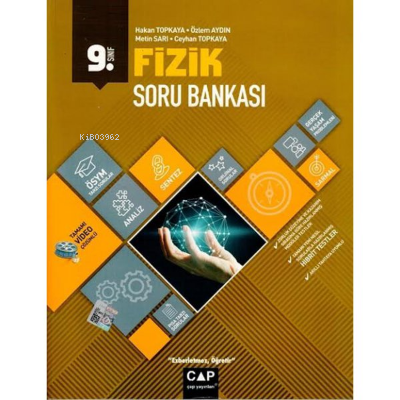  09Sınıf SB Anadolu Fizik 2022 | Kolektif | Çap Yayınları | 9786257732291 | 