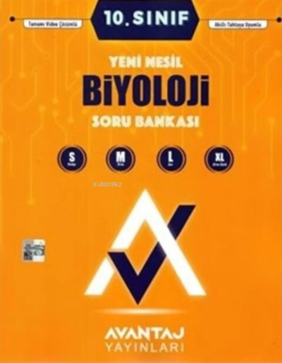 Avantaj Yayınları 10.Sınıf Biyoloji Soru Bankası