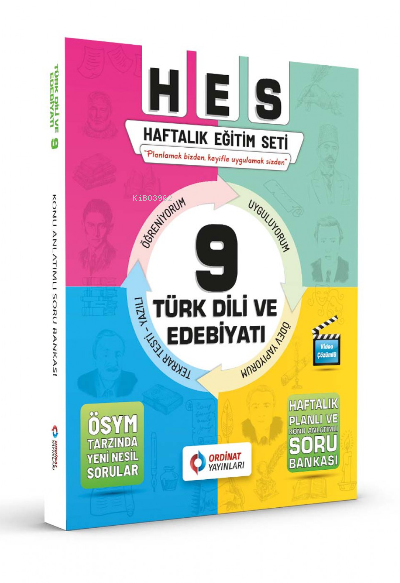 9. Sınıf Türk Dili Ve Edebiyatı ( Hes Serisi )