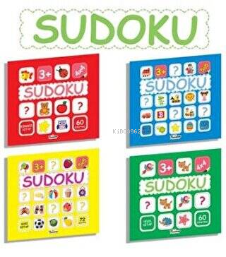 Çocuklar İçin Sudoku Seti - 4 Kitap Takım