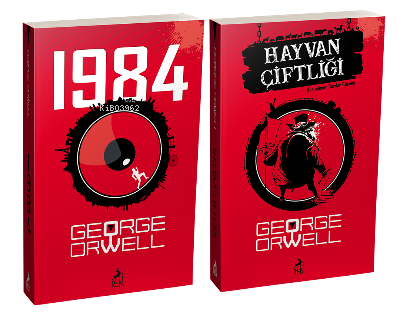  George Orwell Set (2 Kitap Takım) | George Orwell Set (2 Kitap Takım) | George Orwell | Deniz Akkuş | Emilio Hazar Emiroğlu | Ren Kitap | 9786257310222 