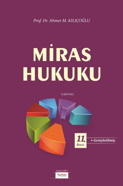  Miras Hukuku | Ahmet M Kılıçoğlu | Turhan Kitabevi | 9786057052742 | 