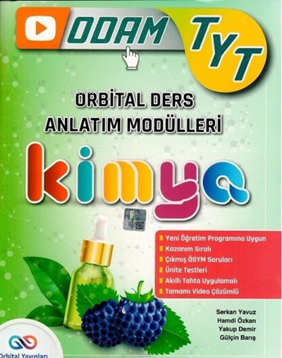 ORBİTAL TYT DERS ANLATIM MODÜLLERİ KİMYA - 2022