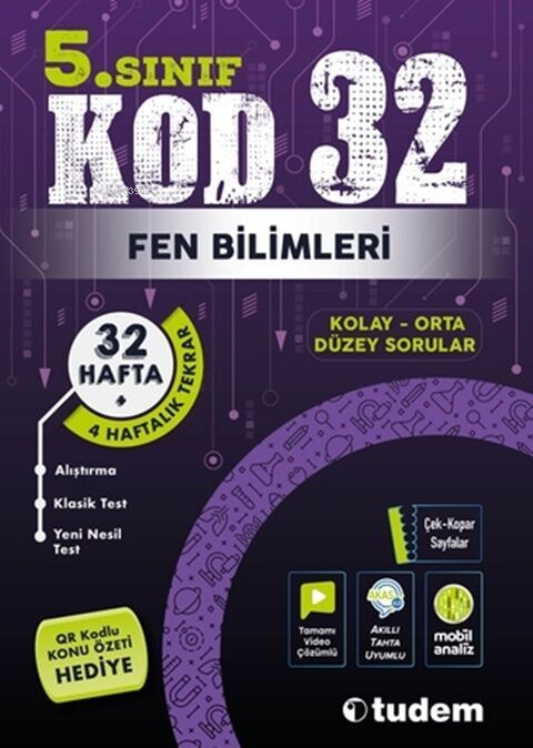 5. Sınıf Fen Bilimleri Kod 32 Tekrar Testleri