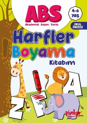 ABS Harfler Boyama Kitabım 4 - 6 Yaş